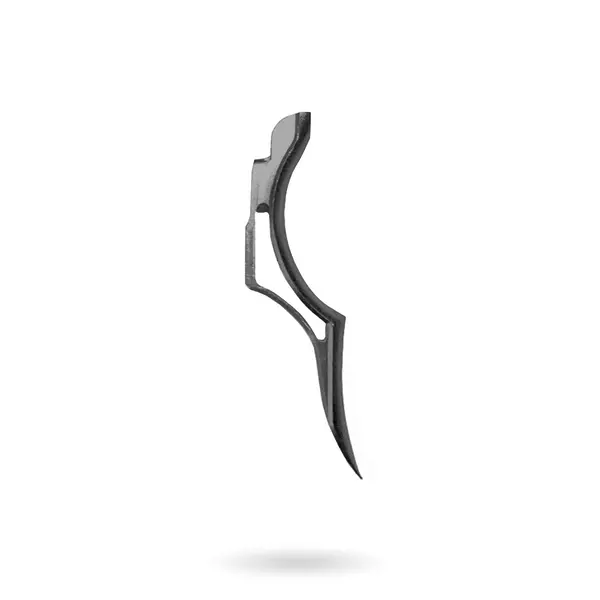 Infamous Deuce 1R Dna Trigger - Gun Metal Grey (Fits Planet Eclipse Lv2, Geo 4, 170R, 160R, Cs1, Cs1.5, Csr) 1
