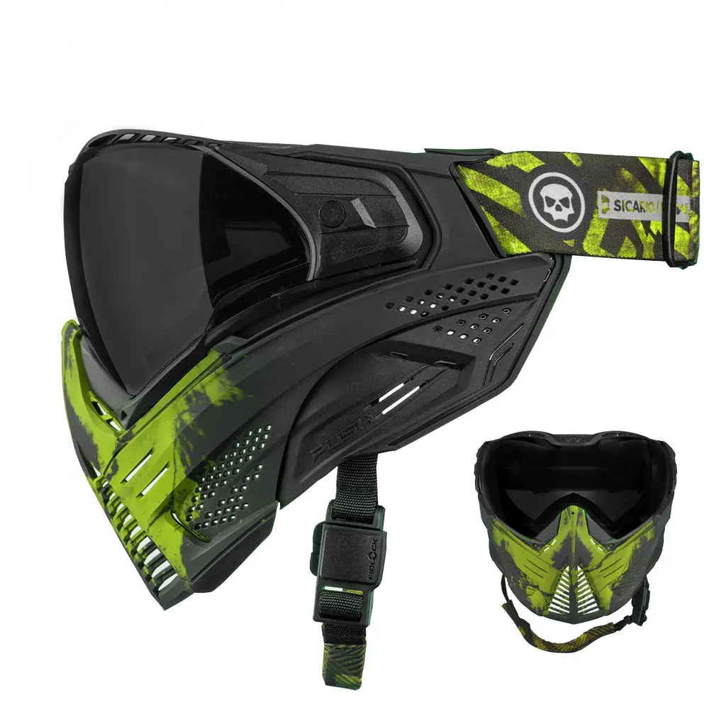 Infamous Push Unite Goggle- Volt Skull 1