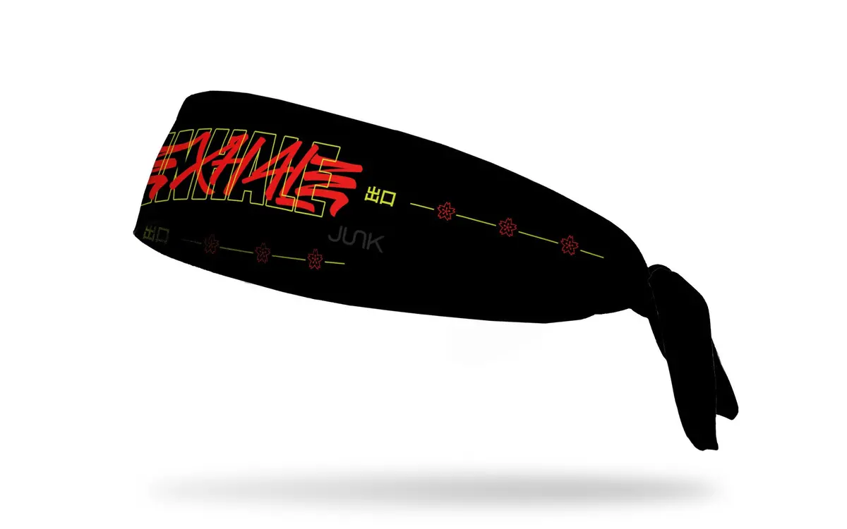 Inhale Exhale Flex Tie Headband 1