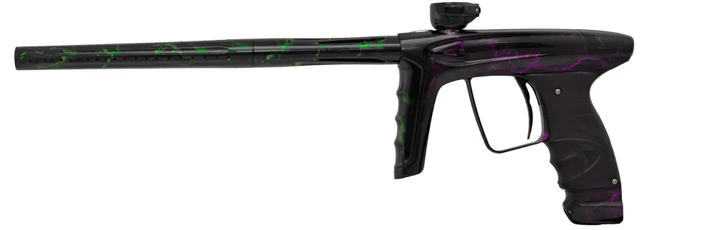 Dlx Luxe Ice - Gloss Black / Lime / Purple Splash 1