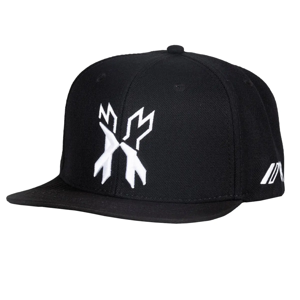 Hk Army Split Snapback Hat - Black/White 1