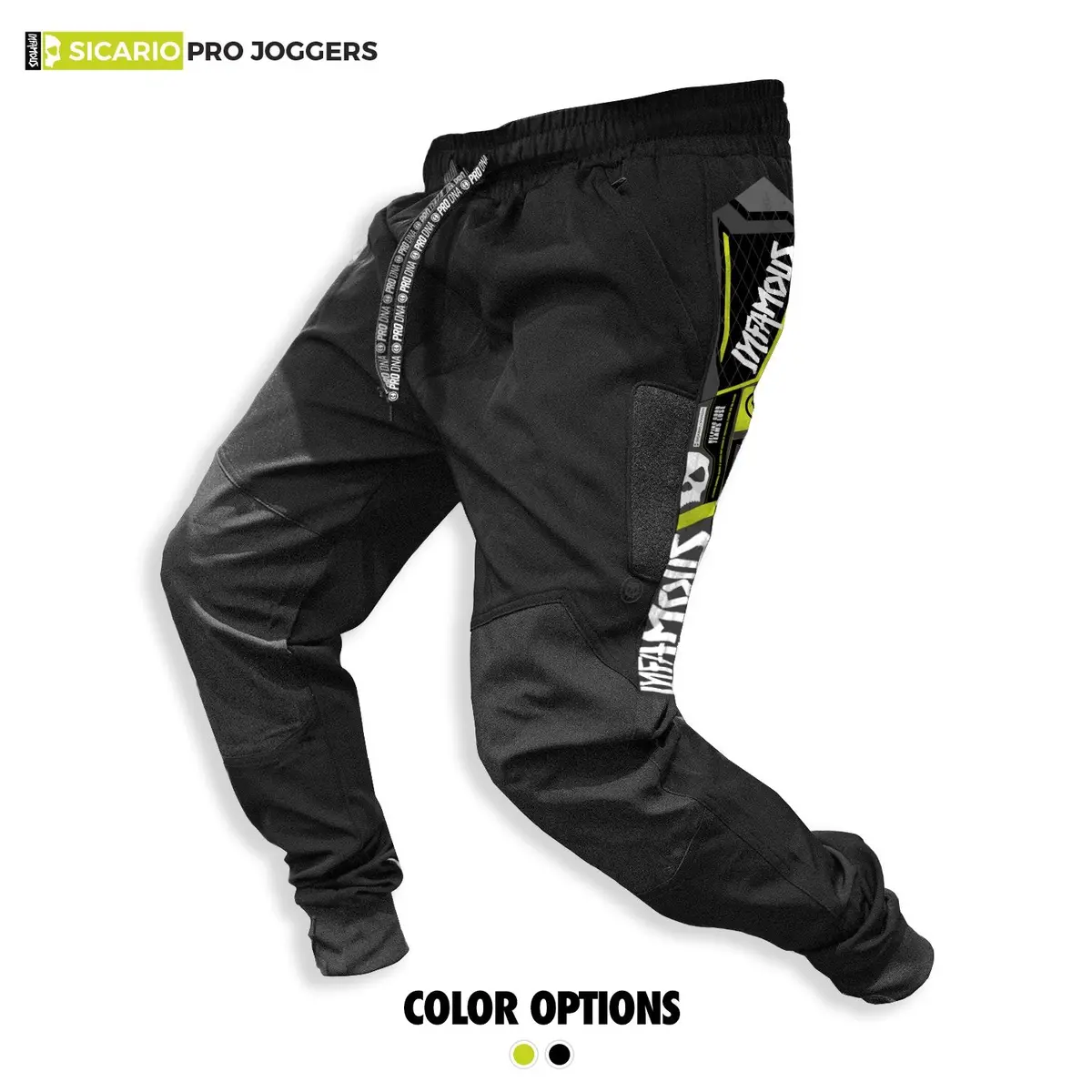 Infamous Sicario Pro Jogger Pants - Volt (Green) 1