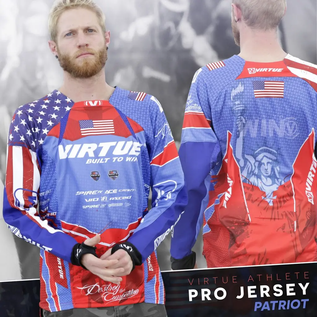 Virtue Pro Paintball Jersey - Patriot 1