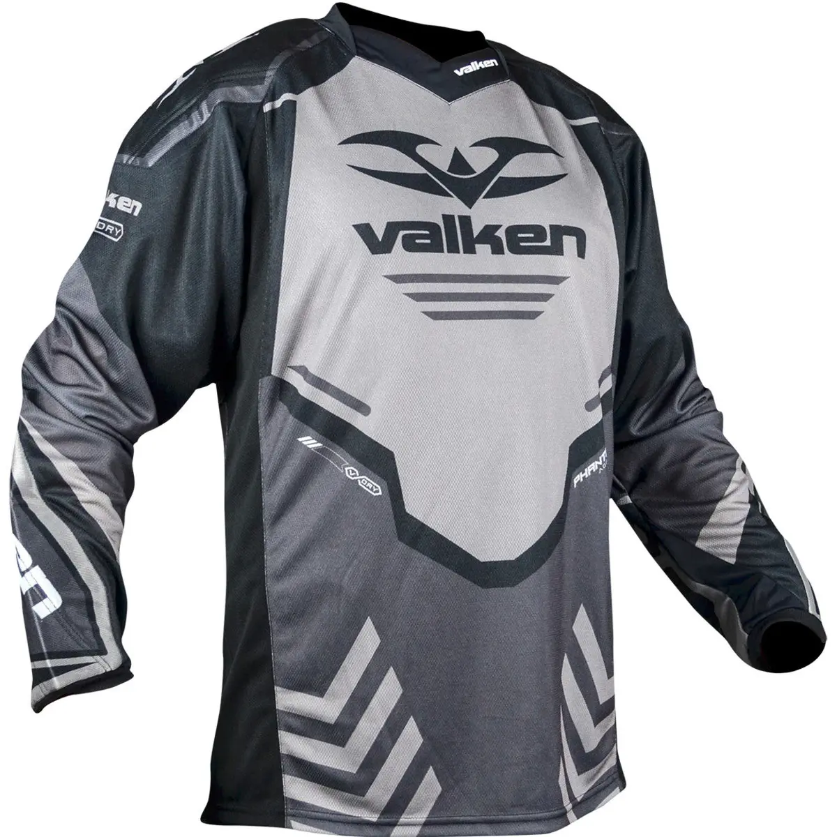 Valken Agility Paintball Jersey V17 - Gray/Black 1