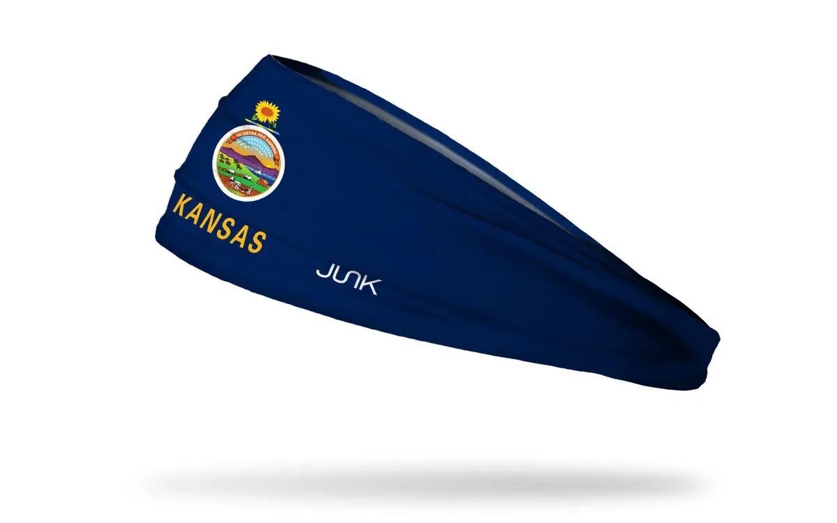 Kansas Flag Big Bang Lite Headband 1
