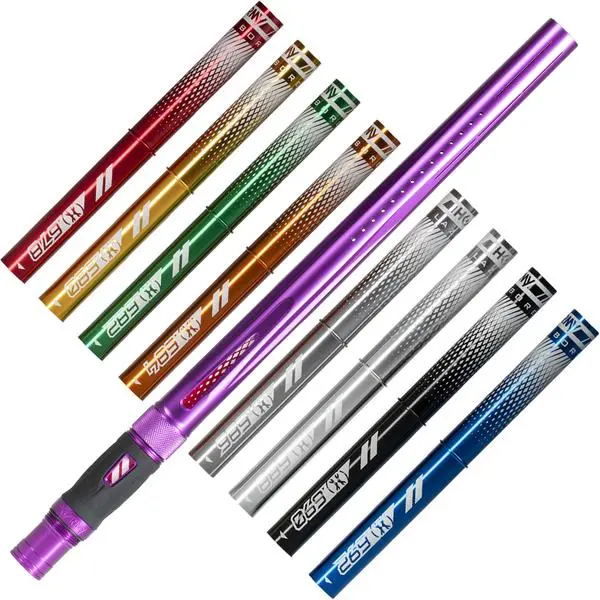 Hk Army Lazr Barrel Kit - Autococker Thread - Dust Purple/Colored Inserts 1