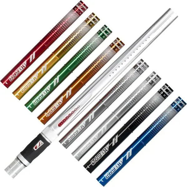 Hk Army Lazr Barrel Kit - Autococker Thread - Dust Silver/Colored Insert 1