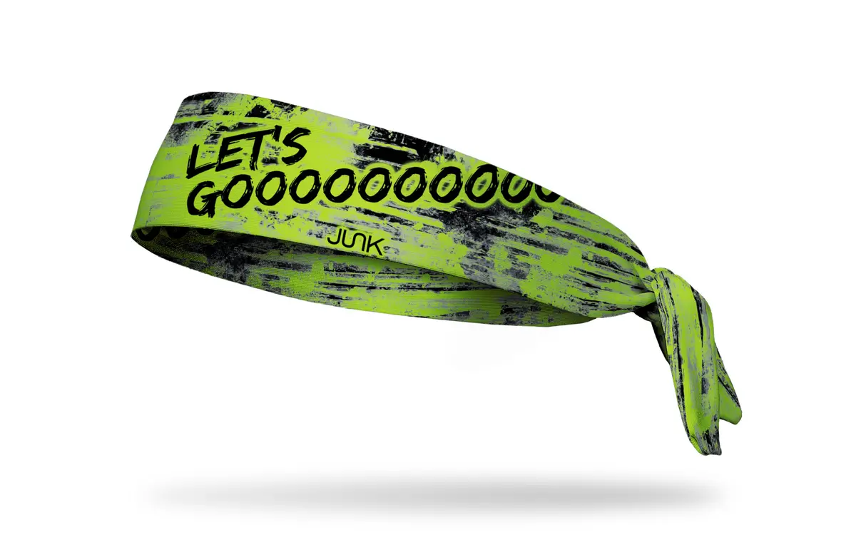 Let's Gooooo Flex Tie Headband 1