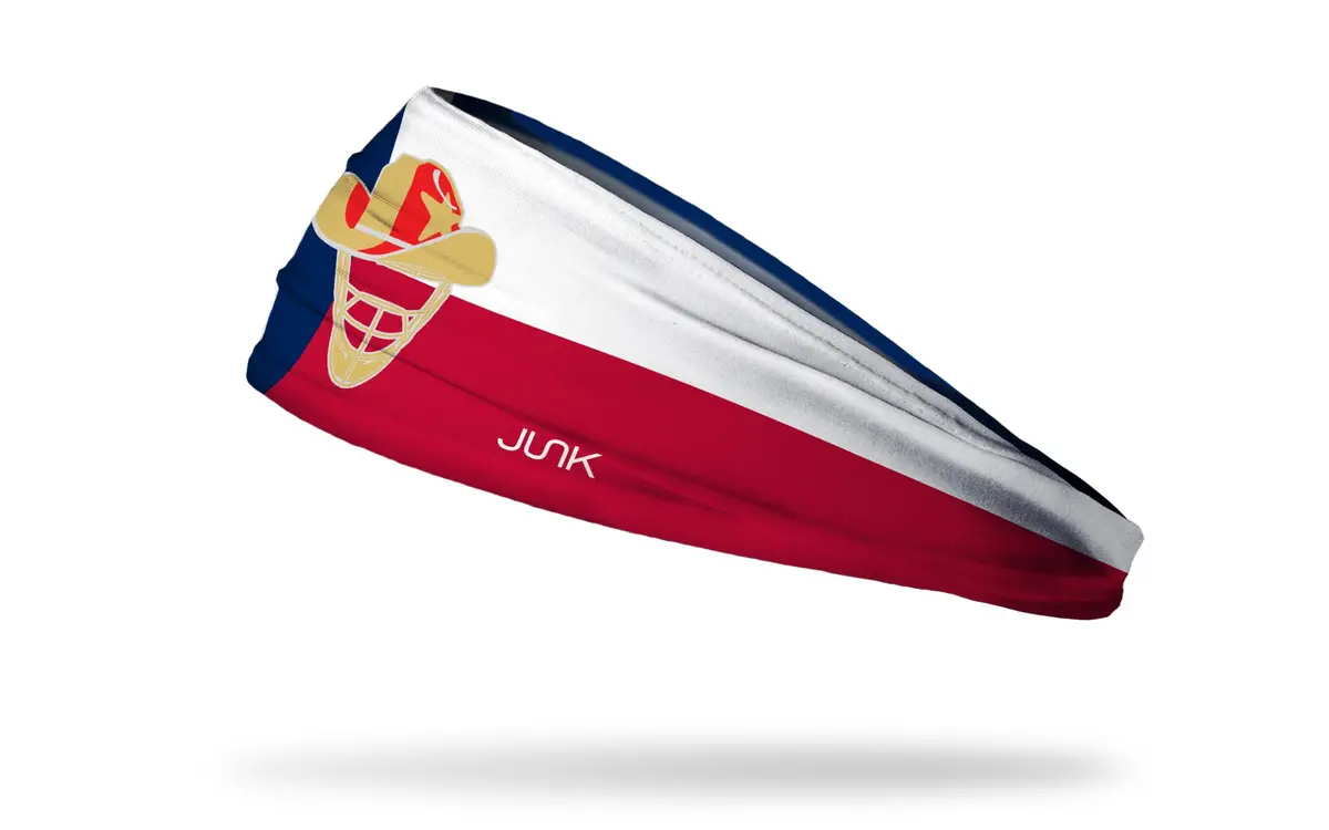 Lone Star Catching: Gold Logo Texas Flag Big Bang Lite Headband 1