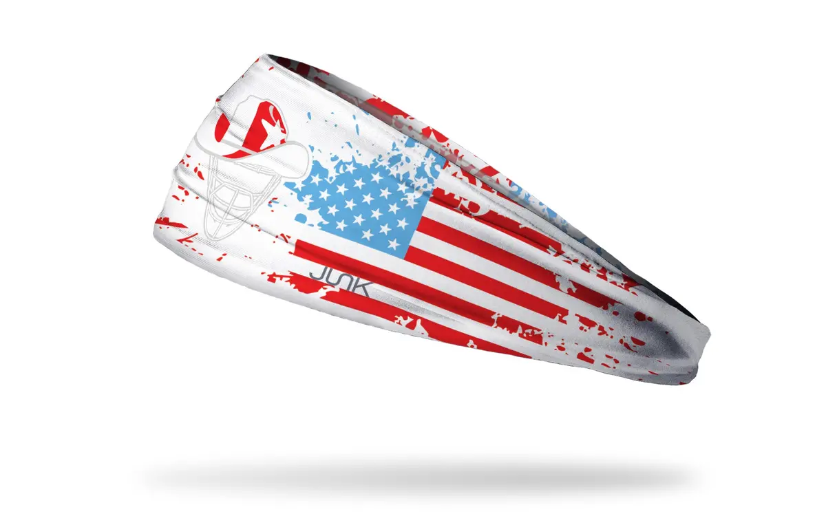 Lone Star Catching: Usa Flag Big Bang Lite Headband 1