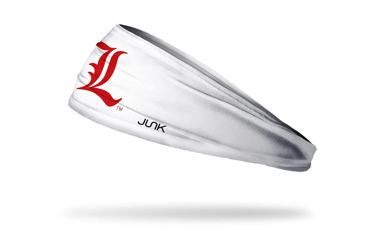 University Of Louisville: Baseball Logo White Big Bang Lite Headband 1