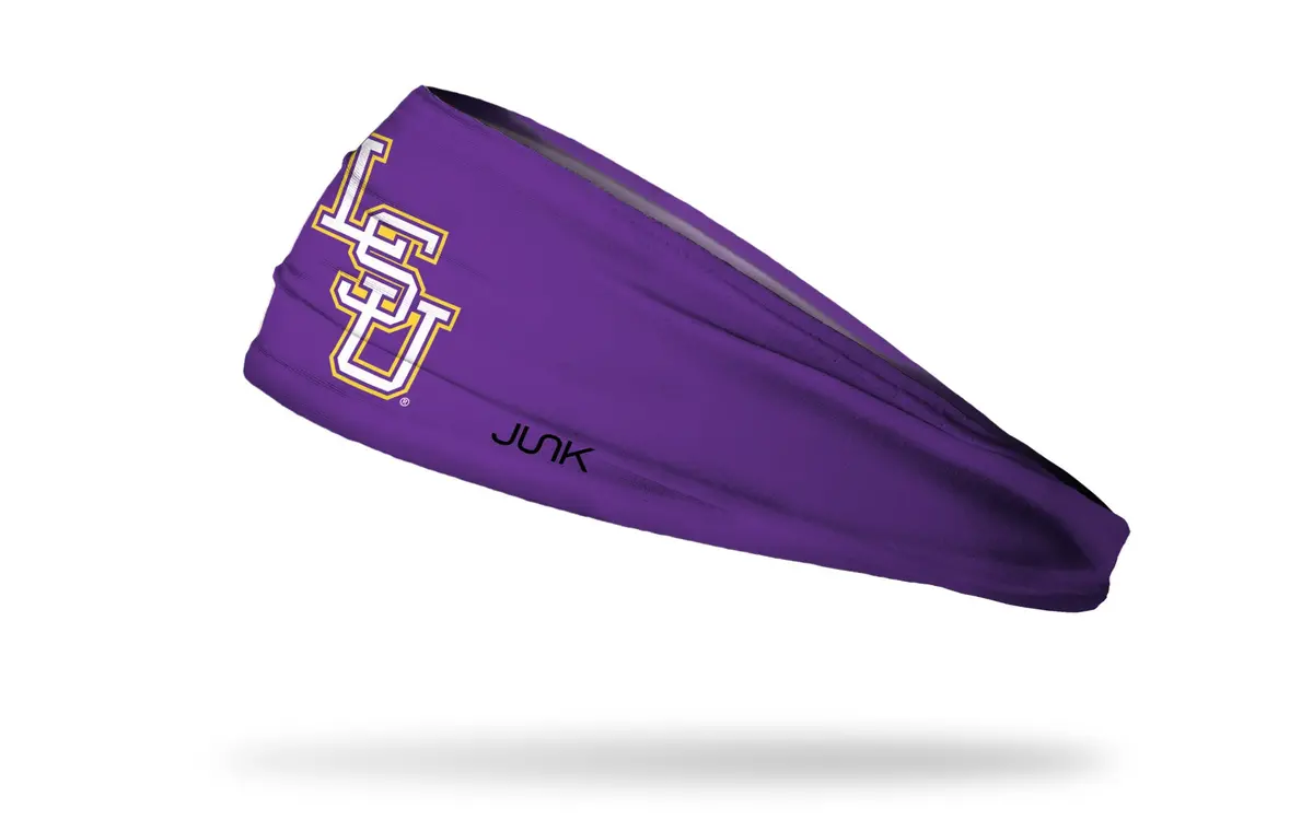 Louisiana State University: Lsu Baseball Purple Big Bang Lite Headband 1