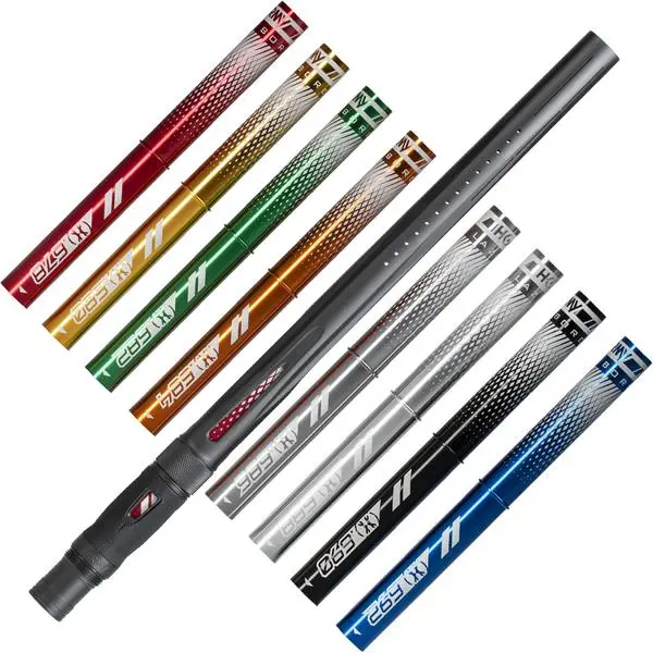 Hk Army Lazr Barrel Kit - Autococker Thread - Dust Black/Colored Inserts 1