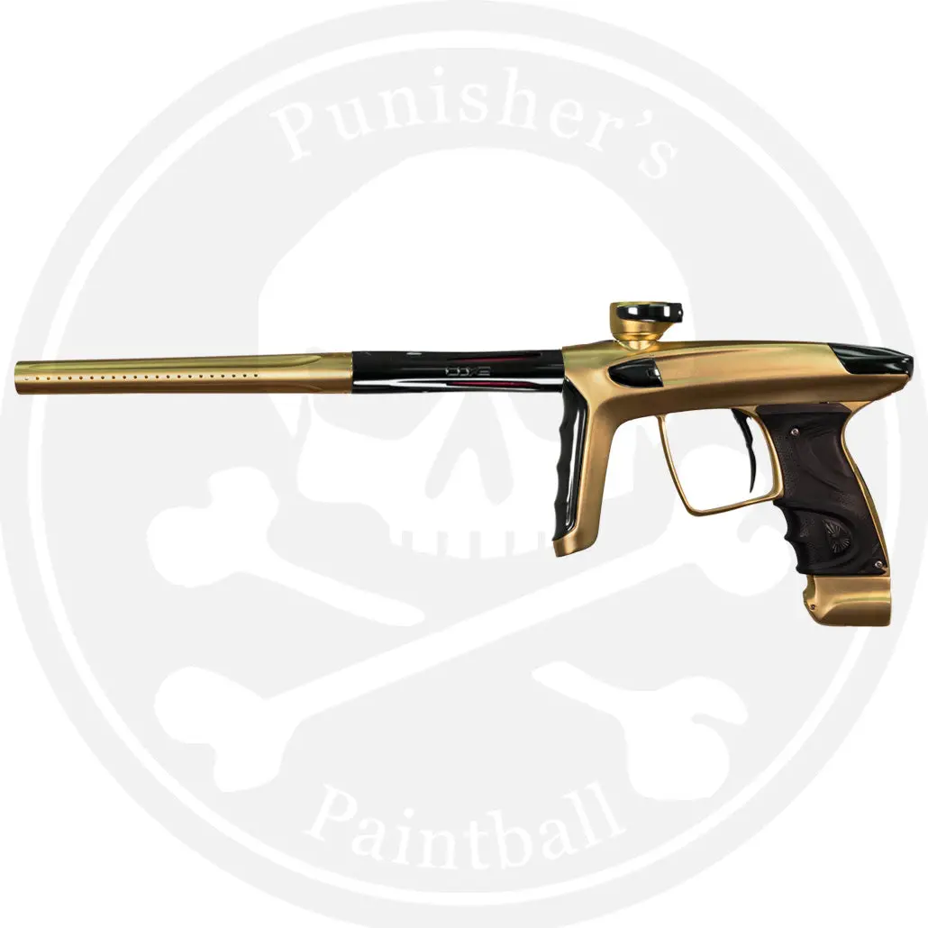 Dlx Luxe Tm40 Paintball Gun - Dust Gold/Polished Black 1