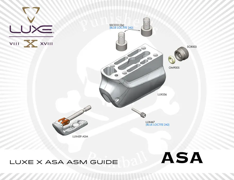 Dlx Luxe X Asa System Parts Picker - Pick The Part You Need! 1