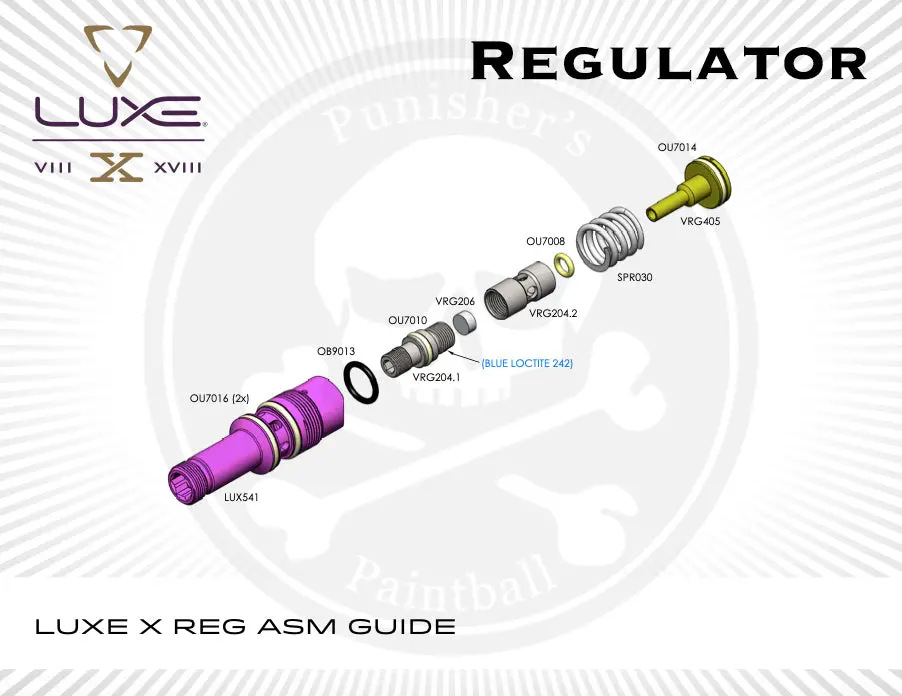 Dlx Luxe X Regulator System Parts Picker - Pick The Part You Need! 1