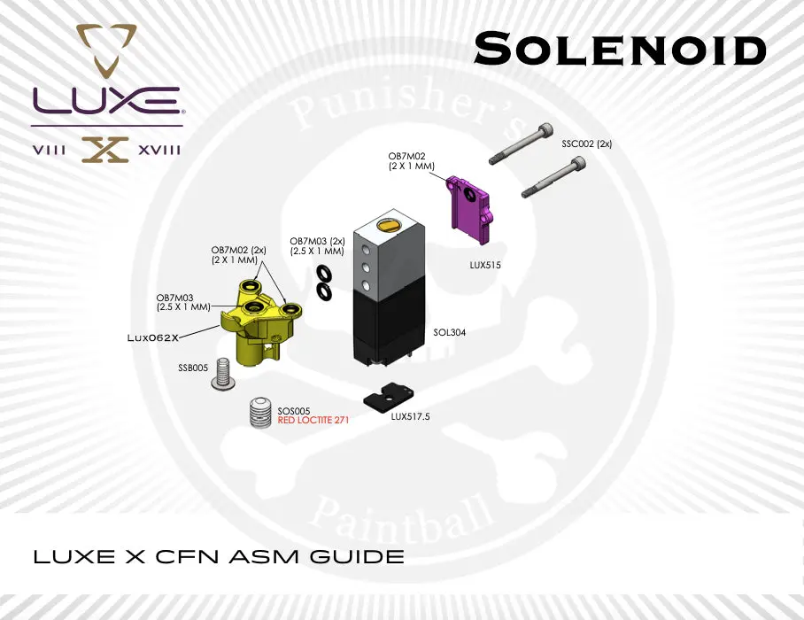 Dlx Luxe X Solenoid System Parts Picker - Pick The Part You Need! 1
