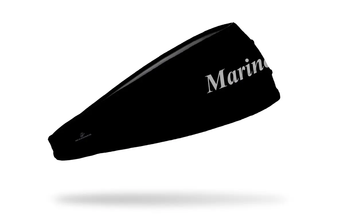 Marines: Script Black Big Bang Lite Headband 1