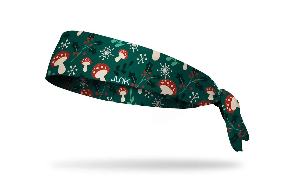 Merry Mushies Flex Tie Headband 1