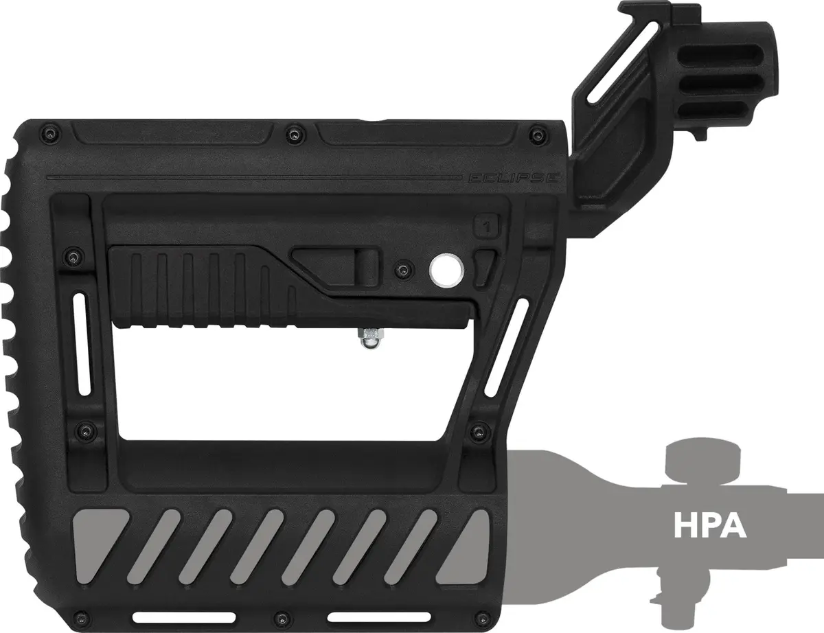 Planet Eclipse Mg100 Pwr Stock - Black 1
