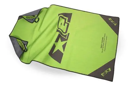 Planet Eclipse Micro Fibre Cloth Lg- Black/Green 1