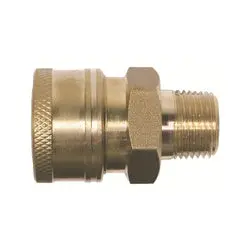 Male Quick Disconnect Brass Coupler 1