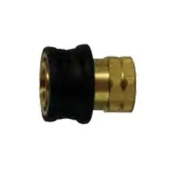 Molded Grip Female Brass Coupler 1