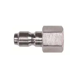Stainless Steel Female Plug - Quick Disconnect 1