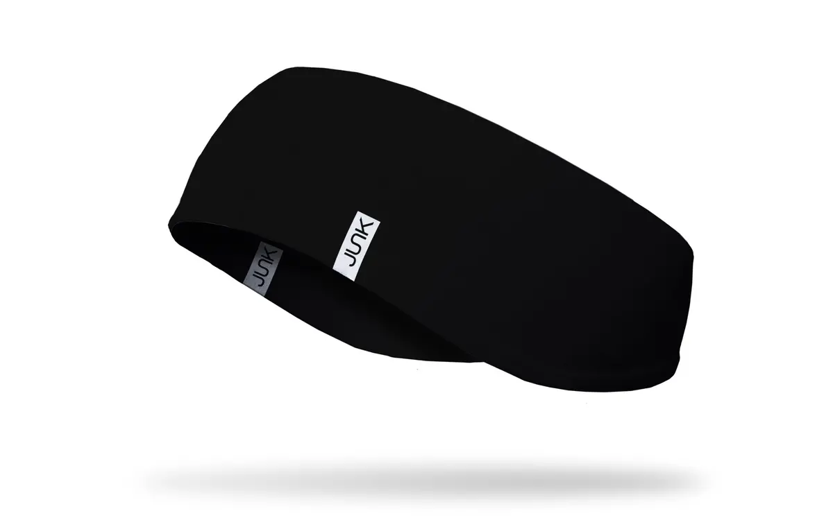 Midnight Black Ear Warmer 1