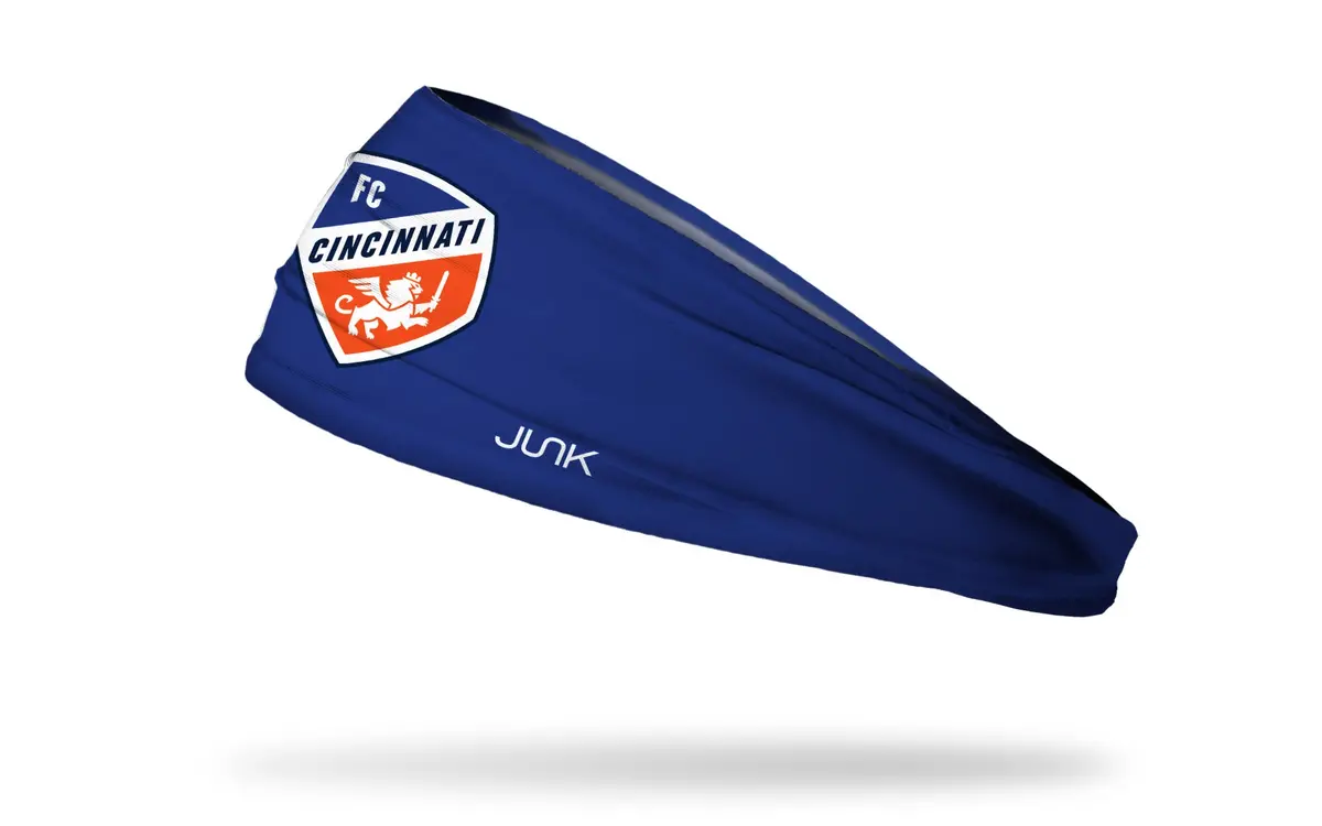 Fc Cincinnati: Logo Navy Big Bang Lite Headband 1