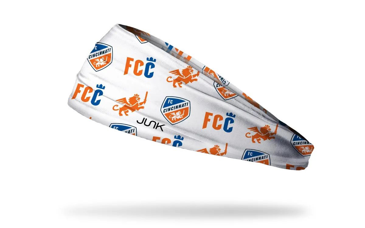Fc Cincinnati: Winged Lion Big Bang Lite Headband 1