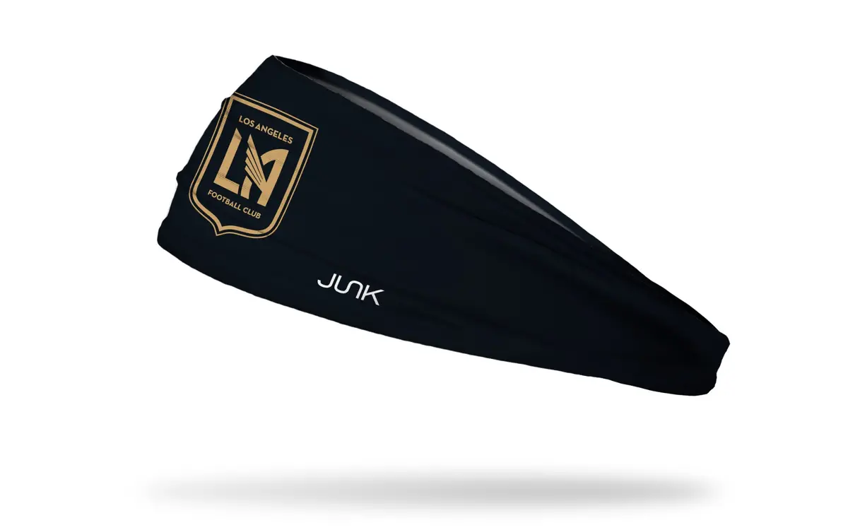 Los Angeles Football Club: Logo Black Big Bang Lite Headband 1