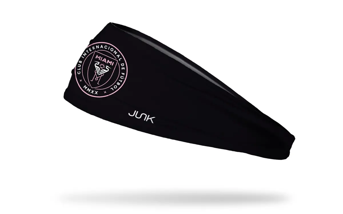 Inter Miami Cf: Logo Black Big Bang Lite Headband 1