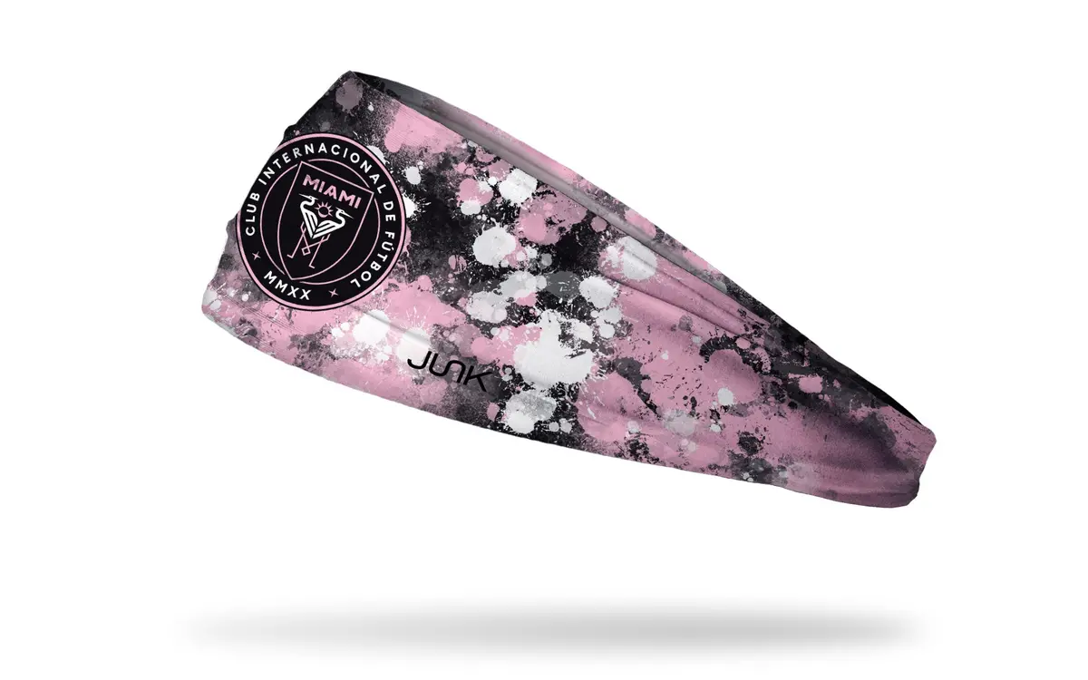 Inter Miami Cf: Splatter Big Bang Lite Headband 1