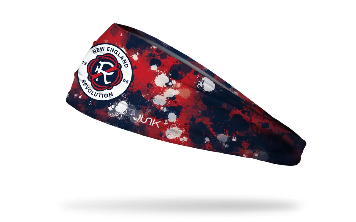 New England Revolution: Splatter Big Bang Lite Headband 1