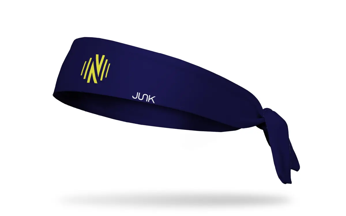 Nashville Sc: Logo Navy Flex Tie Headband 1