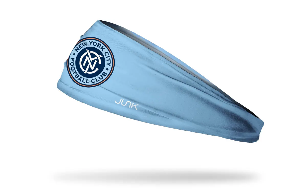 New York City Fc: Logo Blue Big Bang Lite Headband 1