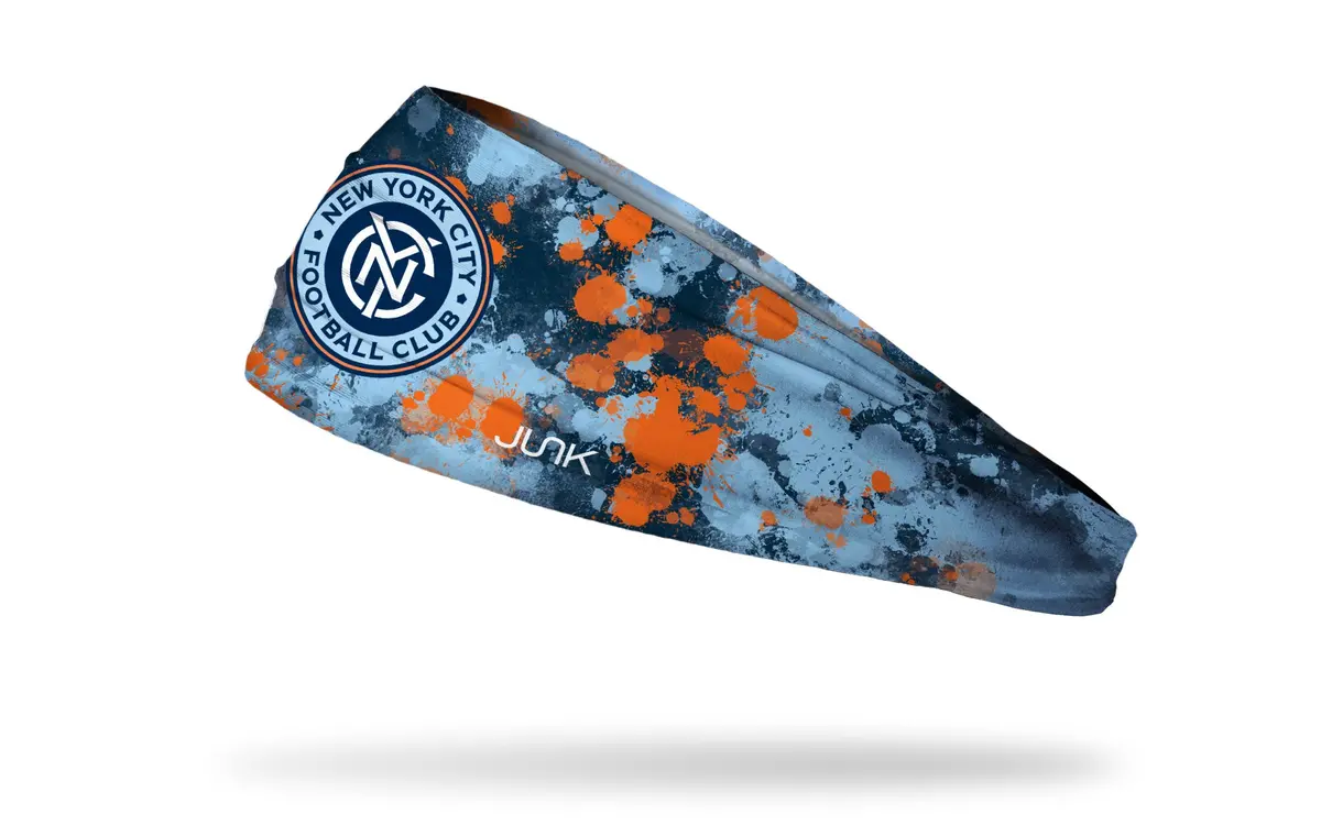 New York City Fc: Splatter Big Bang Lite Headband 1