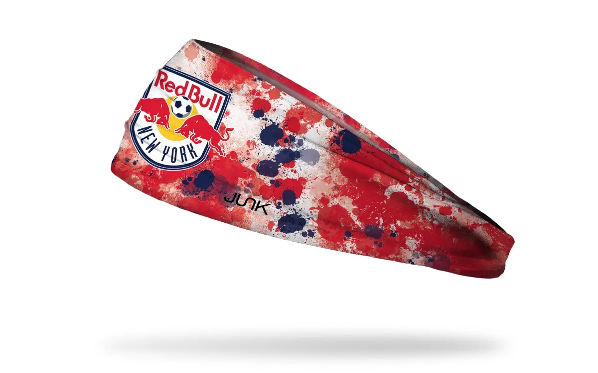 New York Red Bulls: Splatter Big Bang Lite Headband 1