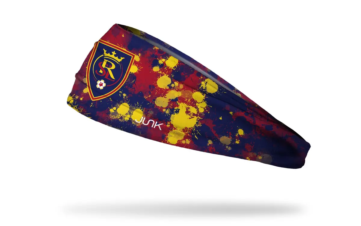 Real Salt Lake: Splatter Big Bang Lite Headband 1