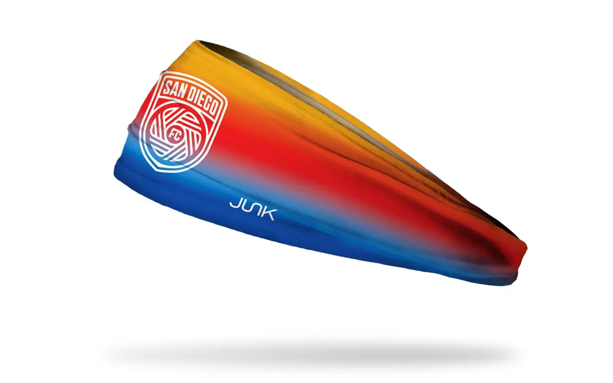 San Diego Fc: Jersey Gradient Big Bang Lite Headband 1