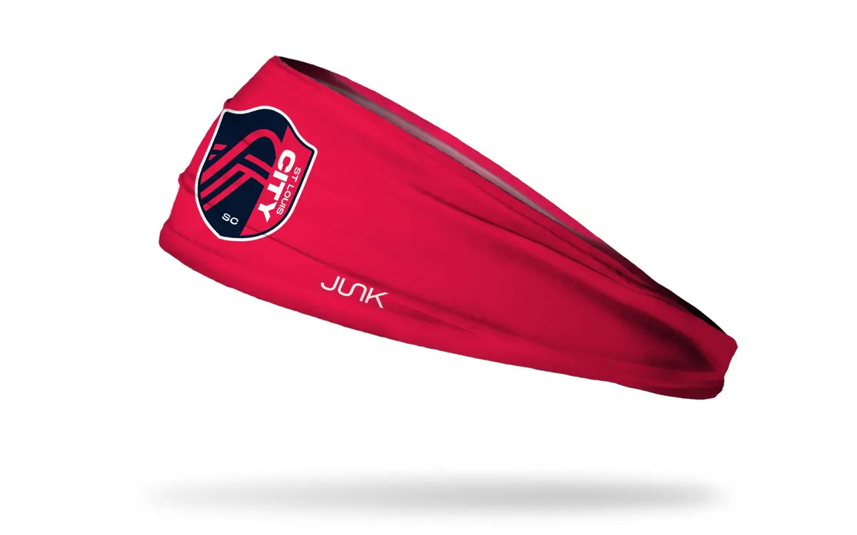 St. Louis City Sc: Logo Red Big Bang Lite Headband 1