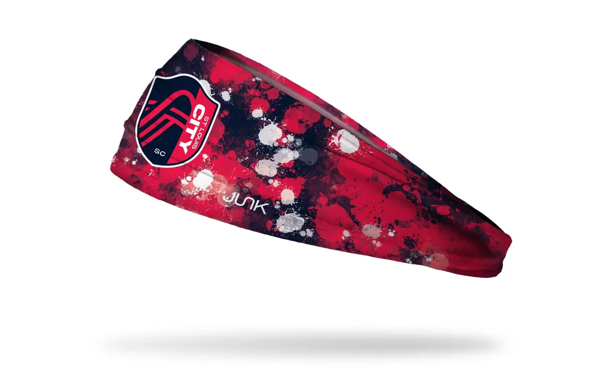 St. Louis City Sc: Splatter Big Bang Lite Headband 1