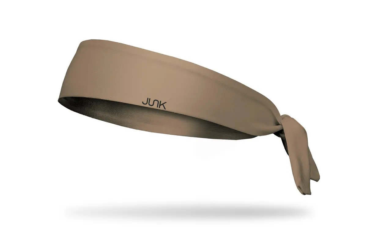 Mocha Flex Tie Headband 1