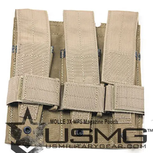 Tan Triple Mp5 Magazine Pouch 1