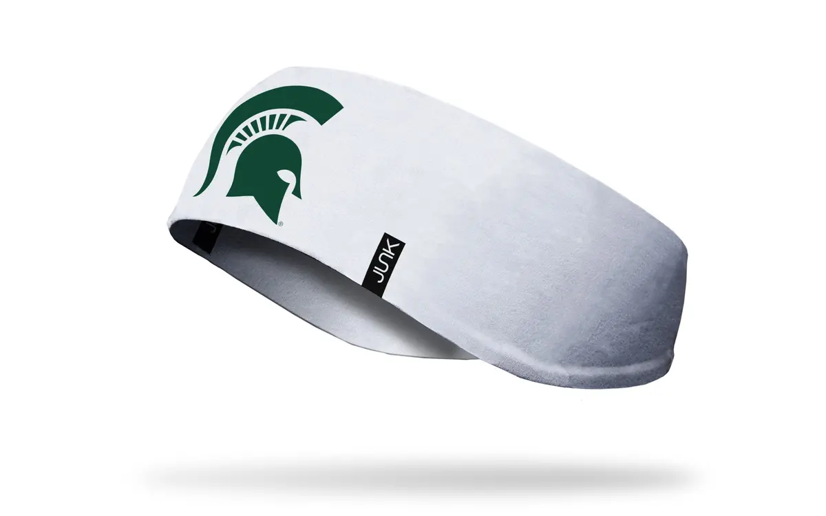 Michigan State University: Spartan White Ear Warmer 1