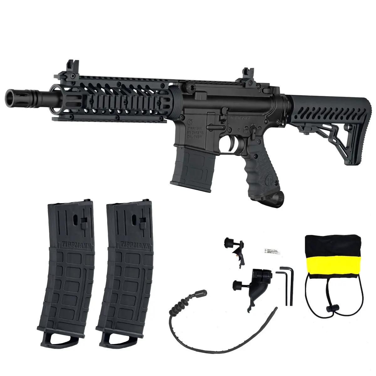 Tippmann Tmc Paintball Gun Bundle - Black 1