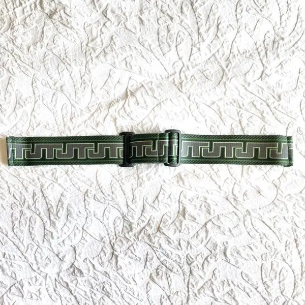 Km Jt Universal Mask Strap - Retro Green/Purple 1