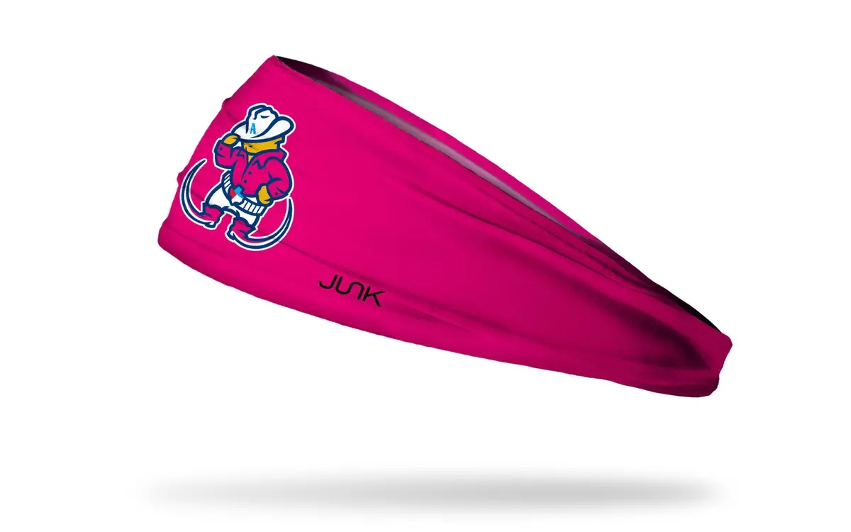 Amarillo Sod Poodles: Fuchsia Big Bang Lite Headband 1