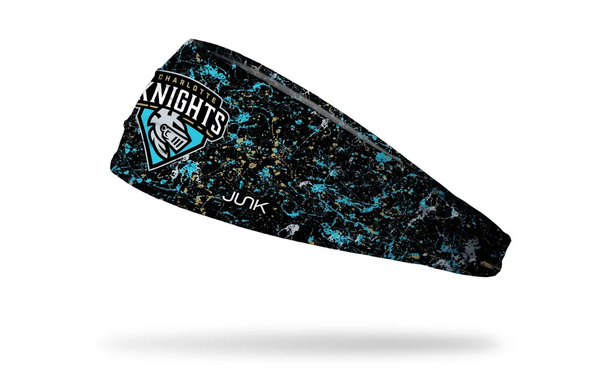 Charlotte Knights: Splatter Big Bang Lite Headband 1